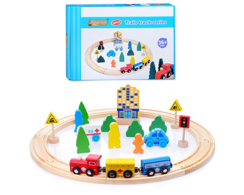 Трек с паровозиком 26 дет.