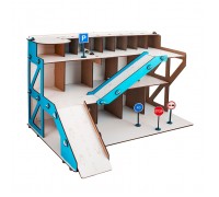 Автопарковка цветная (с дорожными знаками)