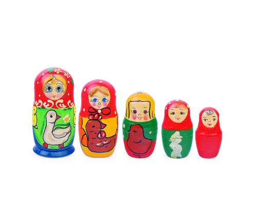 Матрешка Подворье (5 в 1)