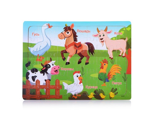 Пазл "Домашние животные"