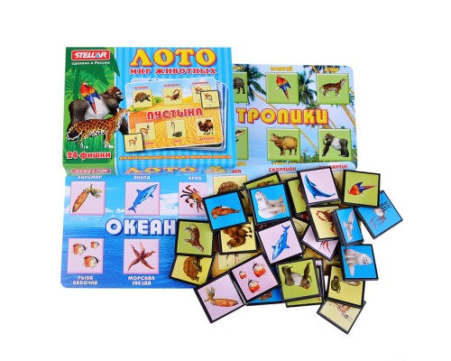 Лото "Мир животных"