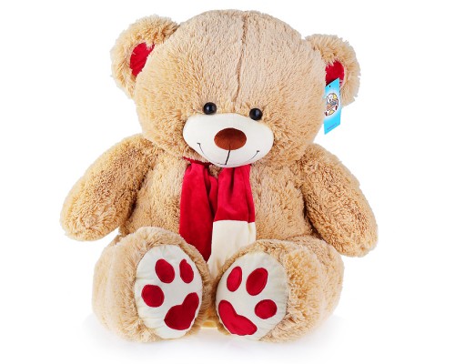 Медведь Кельвин В100 кофейный