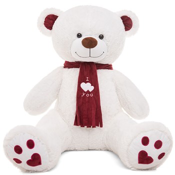 Медведь Кельвин В150 белый