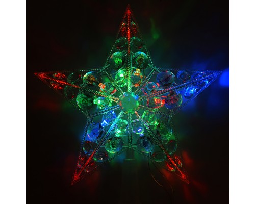 Электрогирлянда "Звезда" светящаяся 18см.