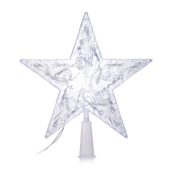 Электрогирлянда-наконечник "Звезда" светящаяся, цветная
