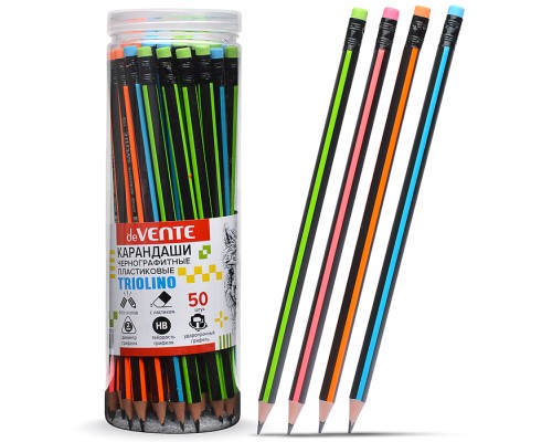 Карандаш чернографитный "Triolino " HB, диаметр грифеля 2 мм