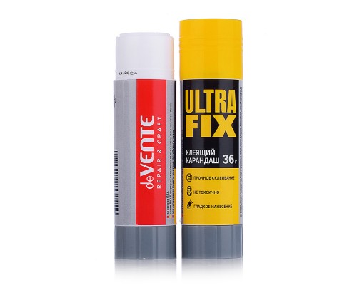 Клеящий карандаш PVA-P основа "Ultra Fix" 36 г в картонном дисплее с пластиковым поддоном