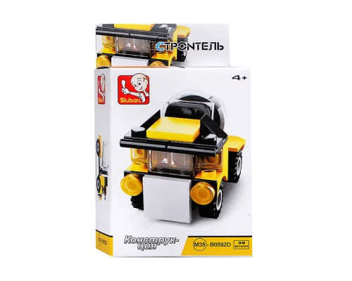 Конструктор "Транспорт"(38 дет.)