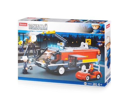 Конструктор "Пожарный" (381 дет.)