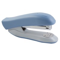 Степлер "sigNATURE" 24/6&26/6 (мощность 20 листов, глубина скрепления 60 мм) пластиковый, в картонной коробке, цвет сумеречный синий