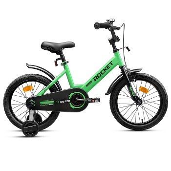 Велосипед 16" Rocket Juster, цвет зеленый