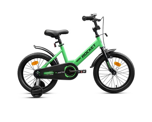 Велосипед 16" Rocket Juster, цвет зеленый