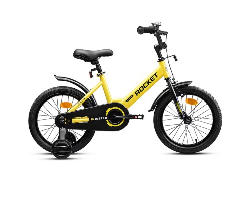Велосипед 16" Rocket Juster, цвет желтый