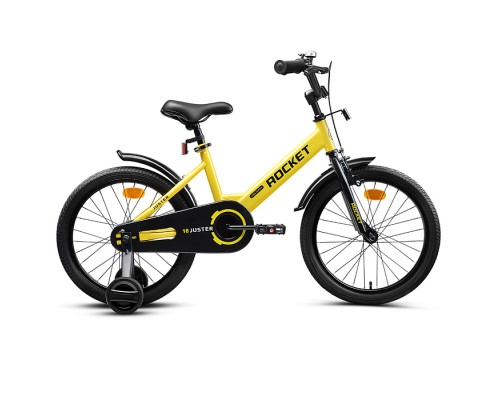 Велосипед 18" Rocket Juster, цвет желтый