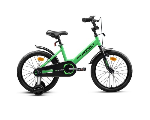 Велосипед 18" Rocket Juster, цвет зеленый