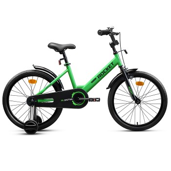 Велосипед 20" Rocket Juster, цвет зеленый