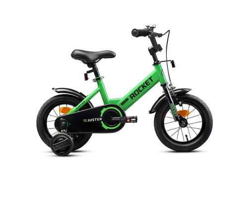 Велосипед 12" Rocket Juster, цвет зеленый