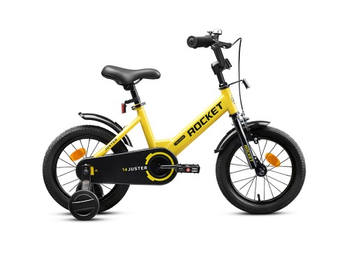 Велосипед 14" Rocket Juster, цвет желтый