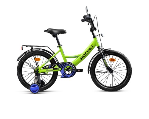 Велосипед 18" Rocket Gem, цвет зеленый