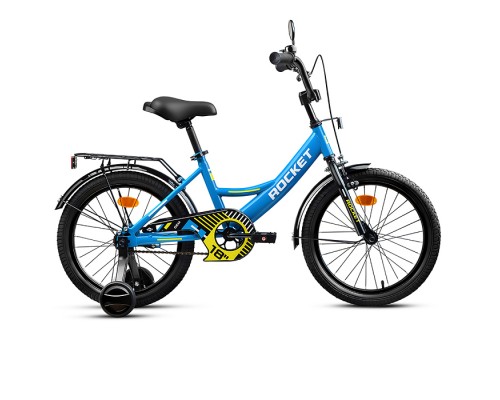 Велосипед 18" Rocket Gem, цвет голубой