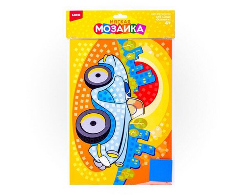 Мягкая мозаика. Большой набор "Машинка"