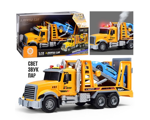 Машина "АвтоПуть" на батарейках, в коробке