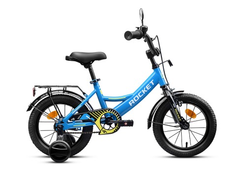 Велосипед 14" Rocket Gem, цвет голубой