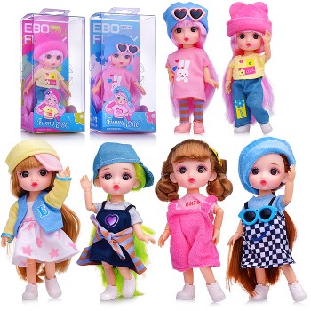 Кукла  "Стильные девченки" (в ассортименте) в коробке