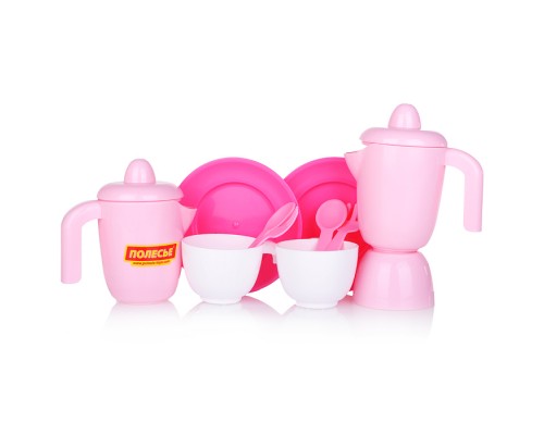 Набор детской посуды "TOP chef" на 2 персоны (12 элементов) (в сеточке)