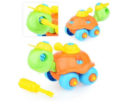 Конструктор "Черепашка" (24 элемента) (в пакете)