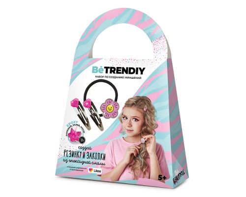 Создай украшения из эпоксидной смолы, Резинка и заколки (серебро)