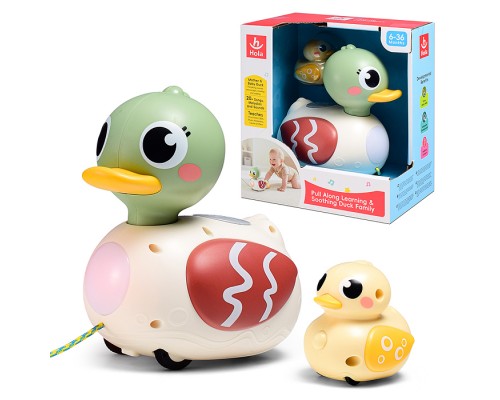 Утка "Мама с малышом" р/у, 27 MHz, в коробке