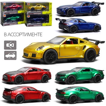 Машина "Металлика" в коробке