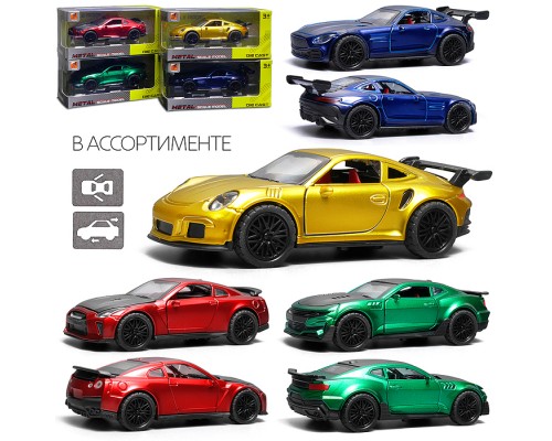 Машина "Металлика" в коробке