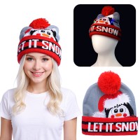 Шапка "Новогодний пингвин"