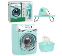 Бытовая техника "Стиральная машина" с аксессуарами, в коробке (цвет мятный)
