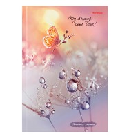 Записная книжка А5 80л., "Капли росы"