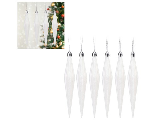 Набор новогодних украшений "Блестящие сосульки"