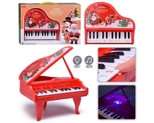 Пианино 8879B "Новогодний рояль" в коробке