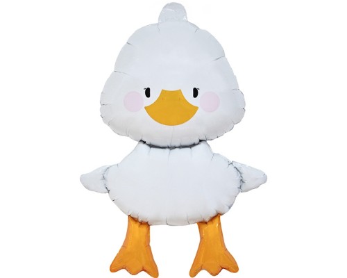 Шар (41''/104 см) Фигура, Гусь Обнимусь, 1 шт. в уп.