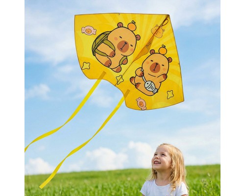 Змей воздушный "Летящий капибара"