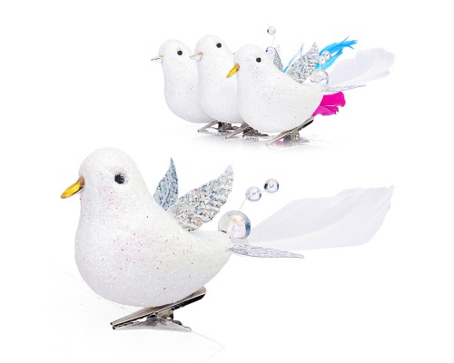 Набор новогодних украшений "Сказочные птички"