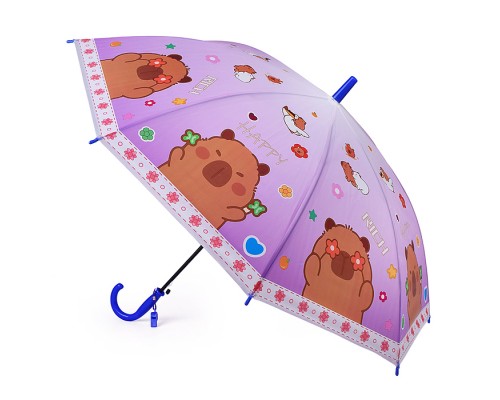 Зонт детский "Игривая капибара" (48,5см.)