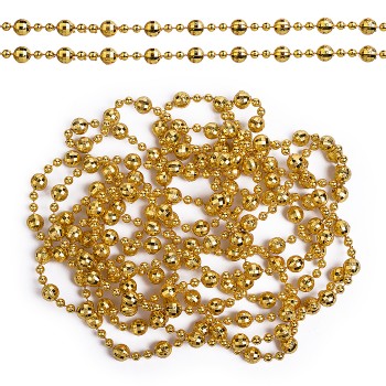 Бусы новогодние "Золотые бусинки" (2,7 м)