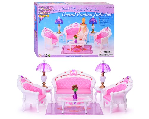 Набор мебели для кукол "Гостинная" в коробке