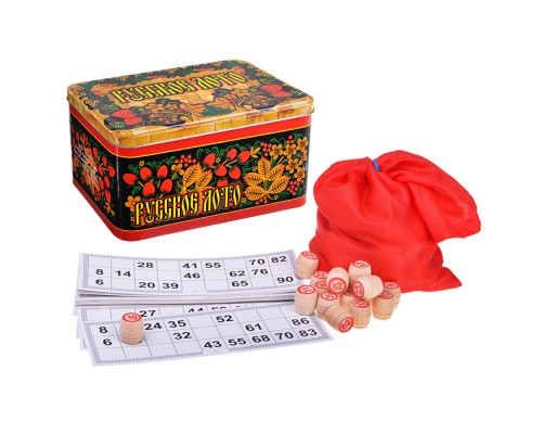 Лото в жестяной упаковке (190*120*100)