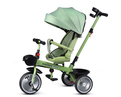 Велосипед 3-х колесный, зеленый
