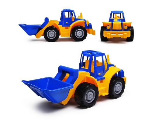 Трактор "Богатырь" с грейдером