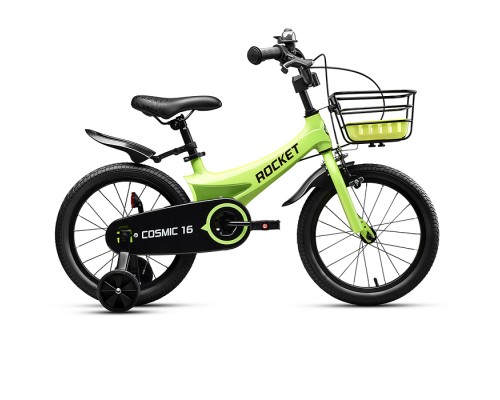 Велосипед 16" Rocket Cosmic, цвет салатовый