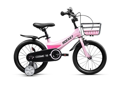 Велосипед 16" Rocket Cosmic, цвет розовый